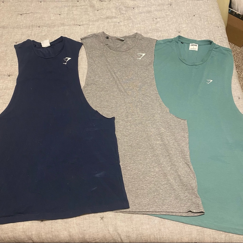 Gymshark Critical Arm Drop Tanks